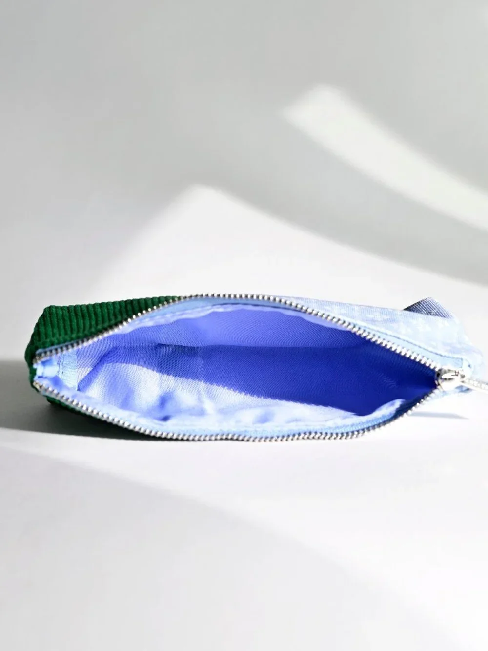 Archer & Olive Green and Blue Pencil Case-Like New